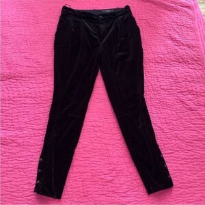Gucci Women's Black velvet Pants, M